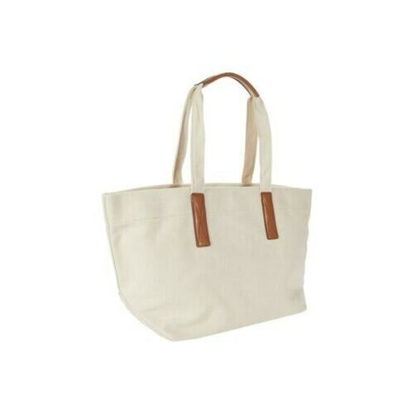 Michael Kors The Michael Bag Large Tote Natural Acorn Pride Logo - Picture 2 of 6